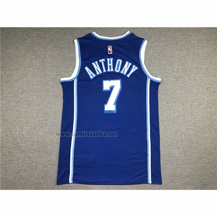 Camiseta Los Angeles Lakers Carmelo Anthony #7 Classic 2021 Azul